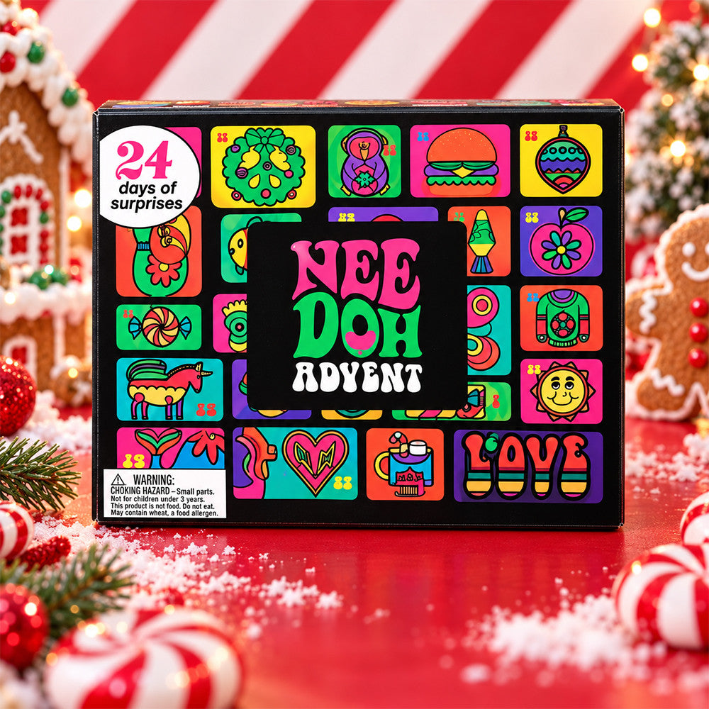 Squishy Needoh Advent Calendar 2026 Best Xmas Decorations Funny Gifts For BFF - Foxy23shop