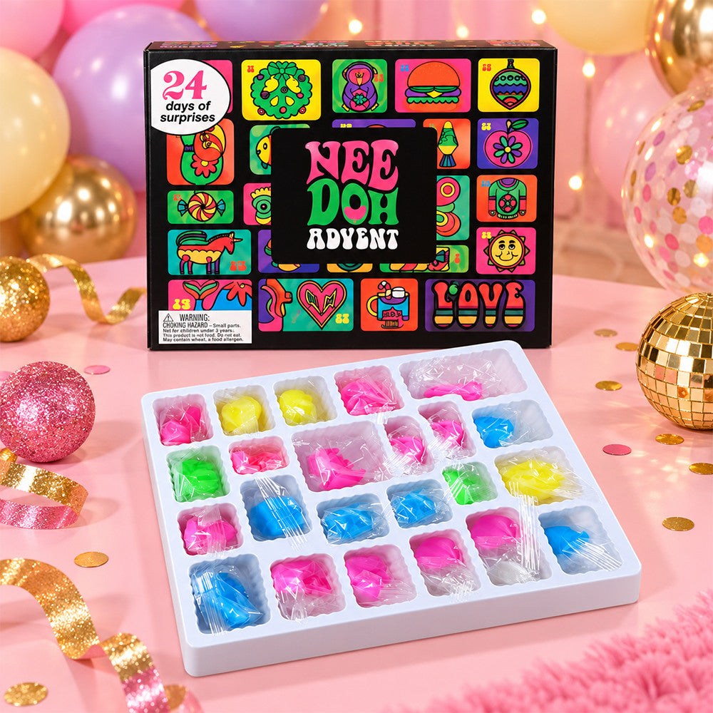 Squishy Needoh Advent Calendar 2026 Xmas Advent Calendar Cool Gifts For Girlfriend - Foxy23shop