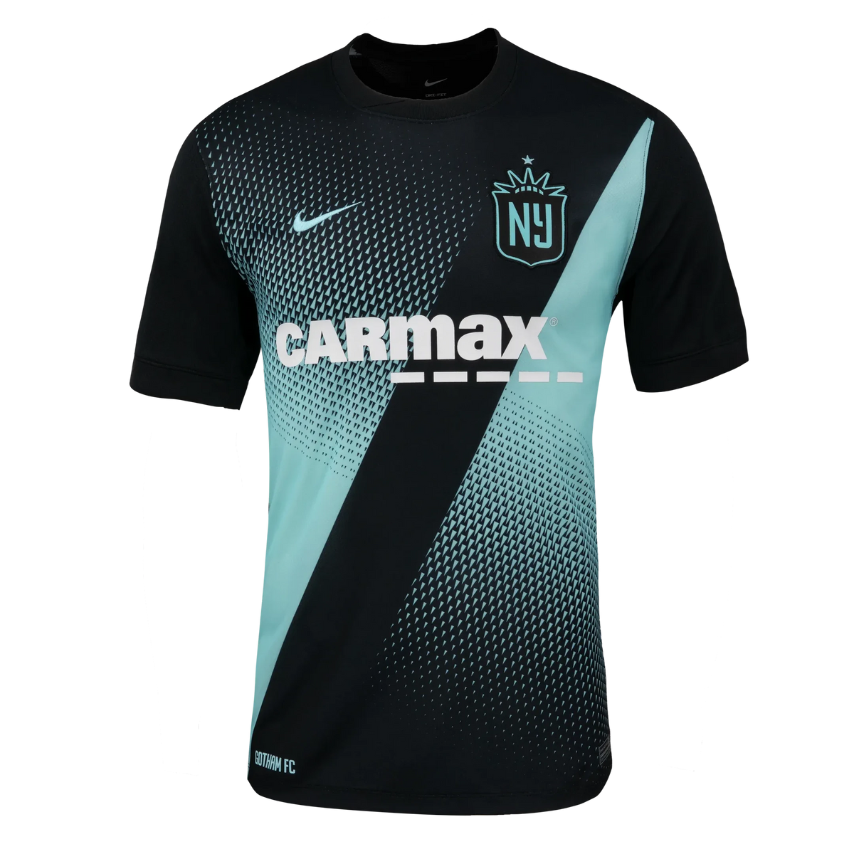 Gotham FC Black Primary T-Shirt Gotham FC Clothing Presents For Soccer Fans - Foxy23shop
