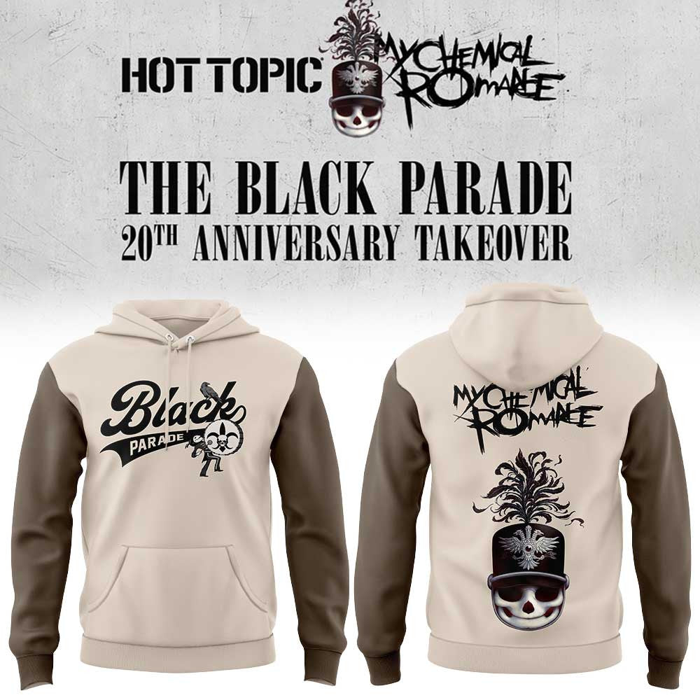 My Chemical Romance Merch Celebrate The 20th Anniversary Hoodie Best Gifts For Rock Fans - Foxy23shop