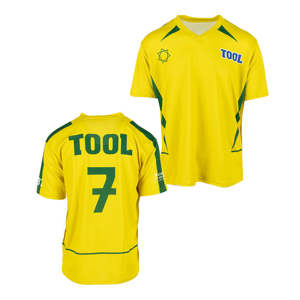 Tool Mrech Brazil Soccer Jersey Tool Clothing Present Ideas For Rock Fans - Foxy23shop