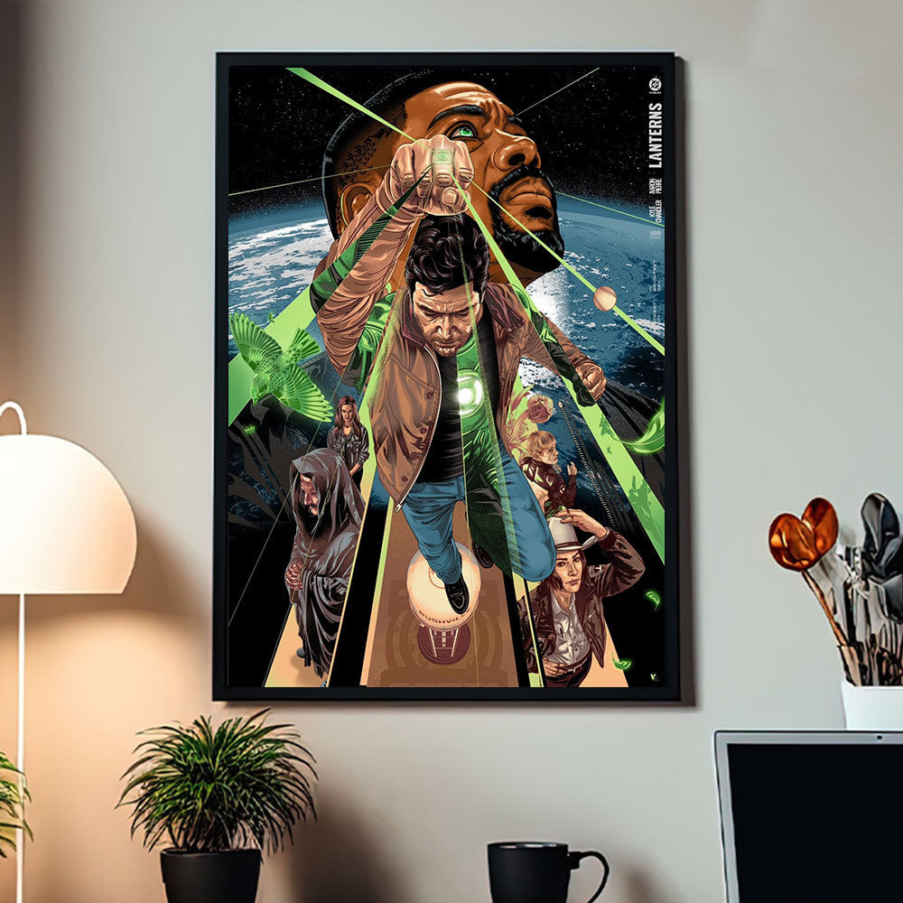 DC Studios Lanterns 2026 HBO Max John Stewart Hal Jordan Green Lantern Poster Marvel Poster Gifts For Fan - Foxy23shop