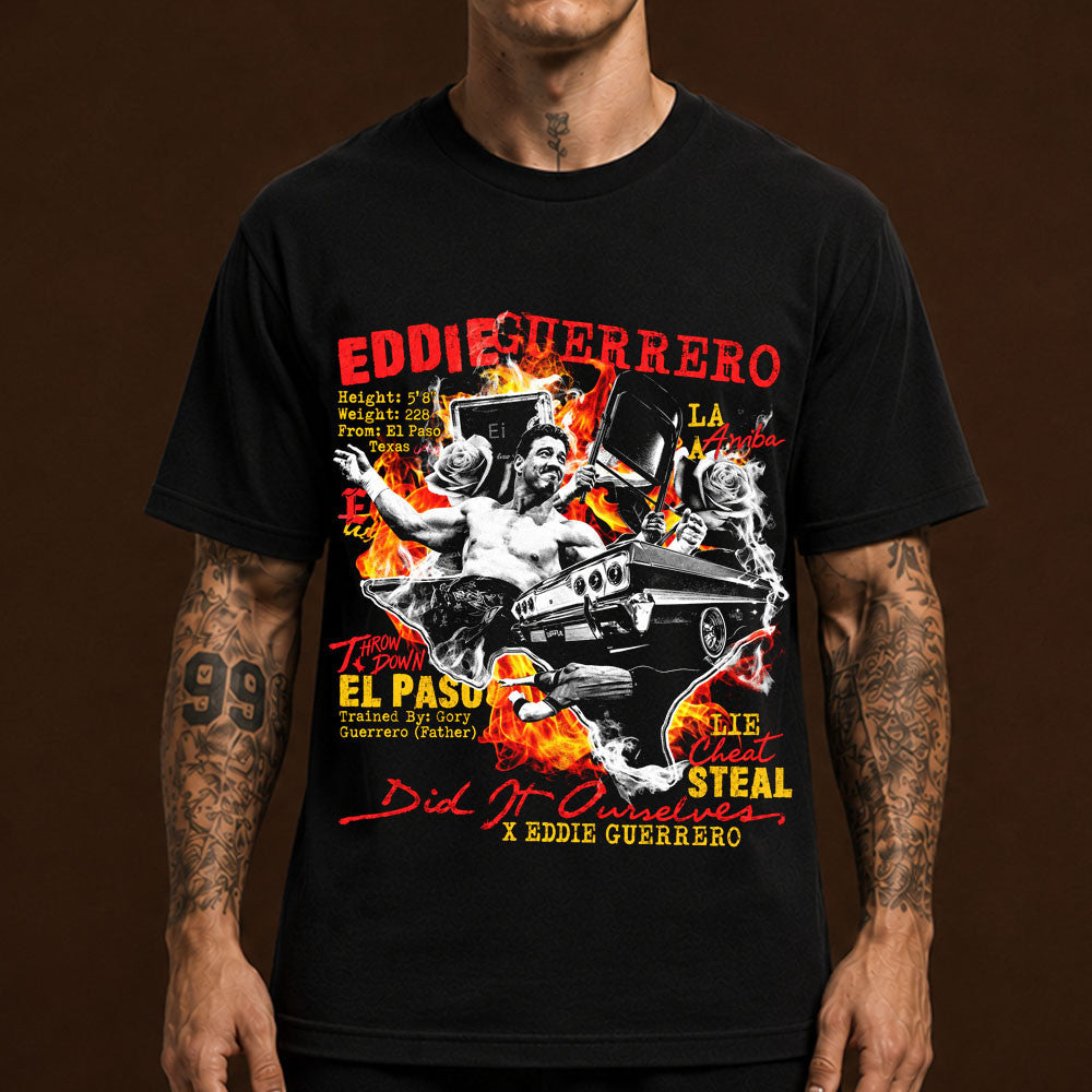 WWE Eddie Guerrero X DIOS Merch Did It Ourselves T-Shirt Gifts For WWE Lovers - Foxy23shop