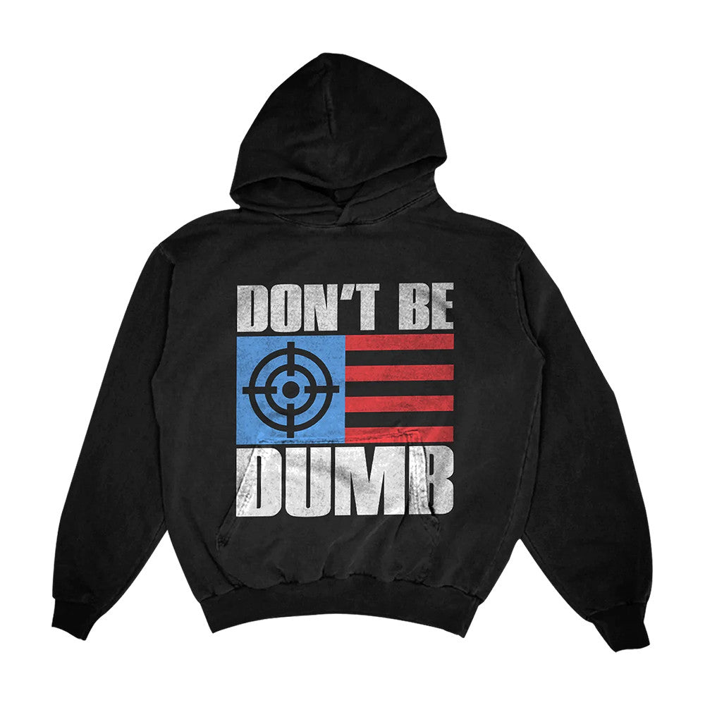ASAP Rocky AWGE Merch Don't Be Dumb Black Hoodie Unique Gifts For Fans - Foxy23shop