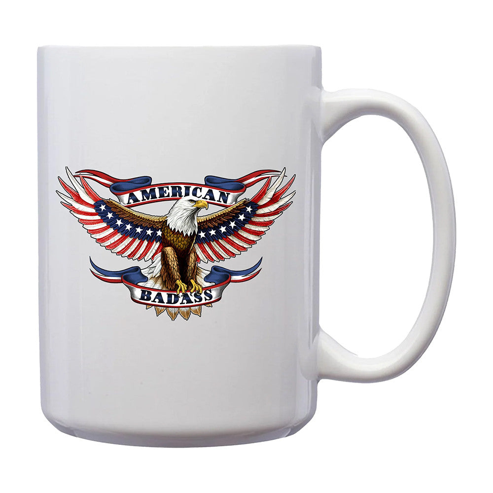 Kid Rock American Badass Coffee Mug Kid Rock Merch Presents For Fans - Foxy23shop