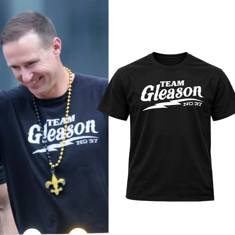 Steve Gleason Rebirth Parade Team Black T-Shirt Presents For Steve Gleason Fans - Foxy23shop