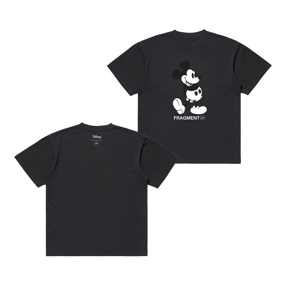 Fragment x ComplexCon Merch Mickey Classic Mickey Tshirt Vintage Black T-Shirt Gifts For Mickey Lovers - Foxy23shop