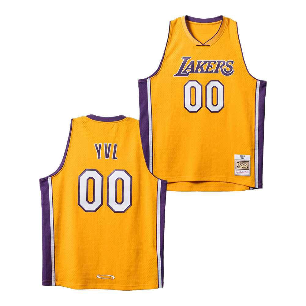Personalized Playboi Carti x Mitchell Ness 2026 NBA Los Angeles Lakers Jersey Presents For Rap Fans - Foxy23shop