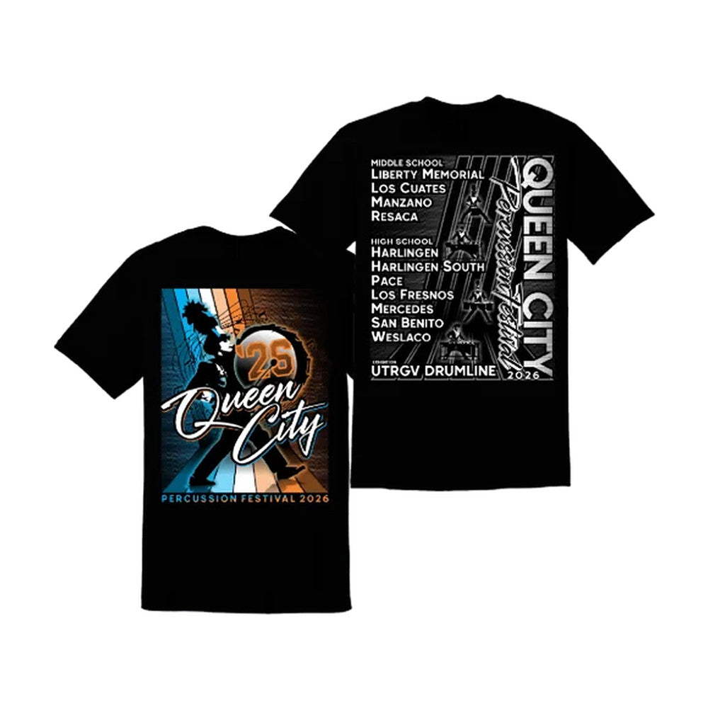 InkSoft Merch Queen City Marching Festival Shirt Present Ideas For Music Buffs - Foxy23shop