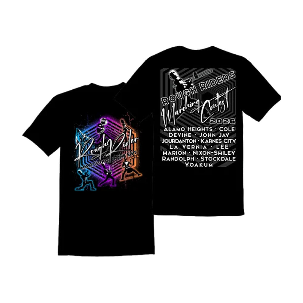 InkSoft Merch Rough Rider Marching Contest 2026 T-Shirt Gifts For Boyfriend - Foxy23shop