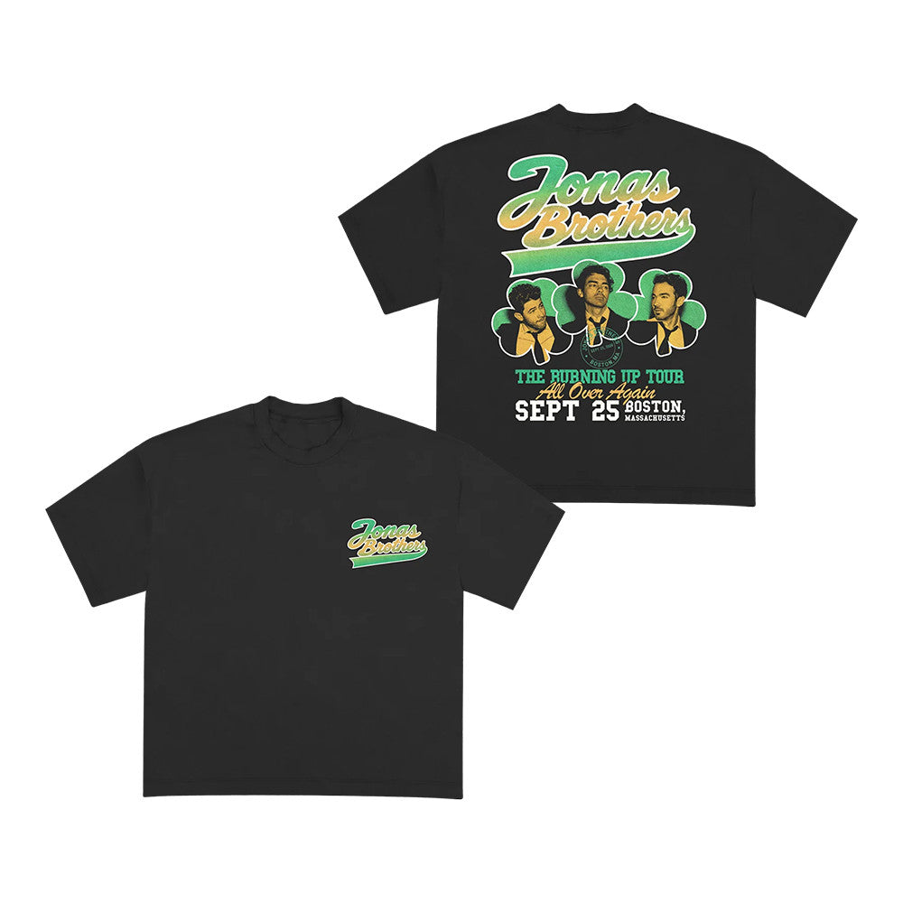 Jonas Brothers Merch Burning Up All Over Again Black Shirt Music Lover Gift Ideas - Foxy23shop