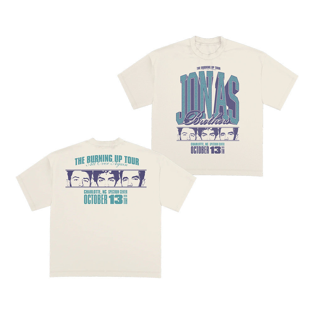 Jonas Brothers Merch Burning Up All Over Again T-Shirt Presents For Jonas Brothers Lovers - Foxy23shop