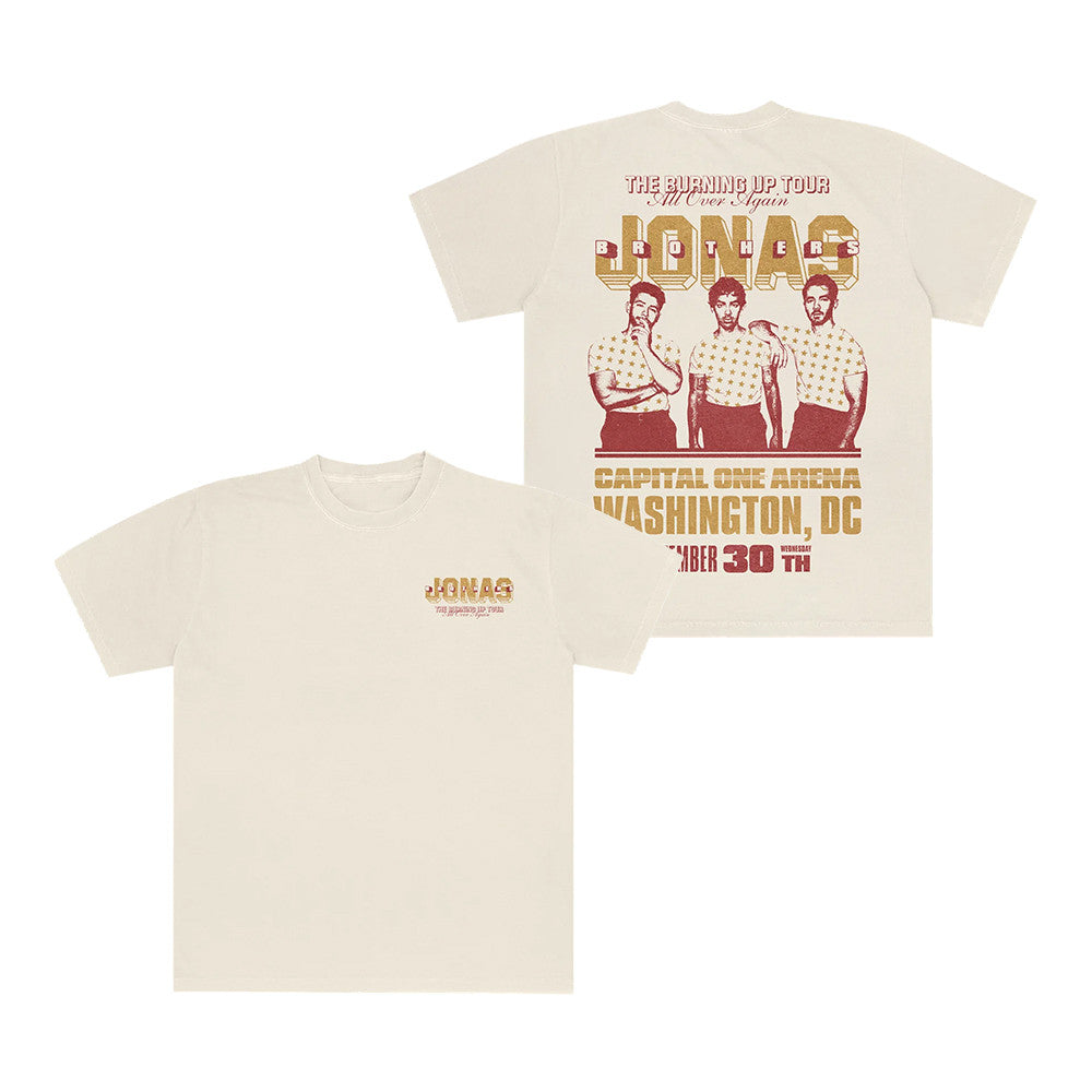 Jonas Brothers Merch Burning Up All Over Again T-Shirt Best Presents For Jonas Brothers Lovers - Foxy23shop