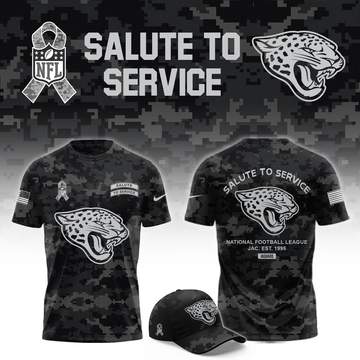 Carolina Panthers Merch Salute To Service Football T-Shirt Presents For Football Lovers - Foxy23shop