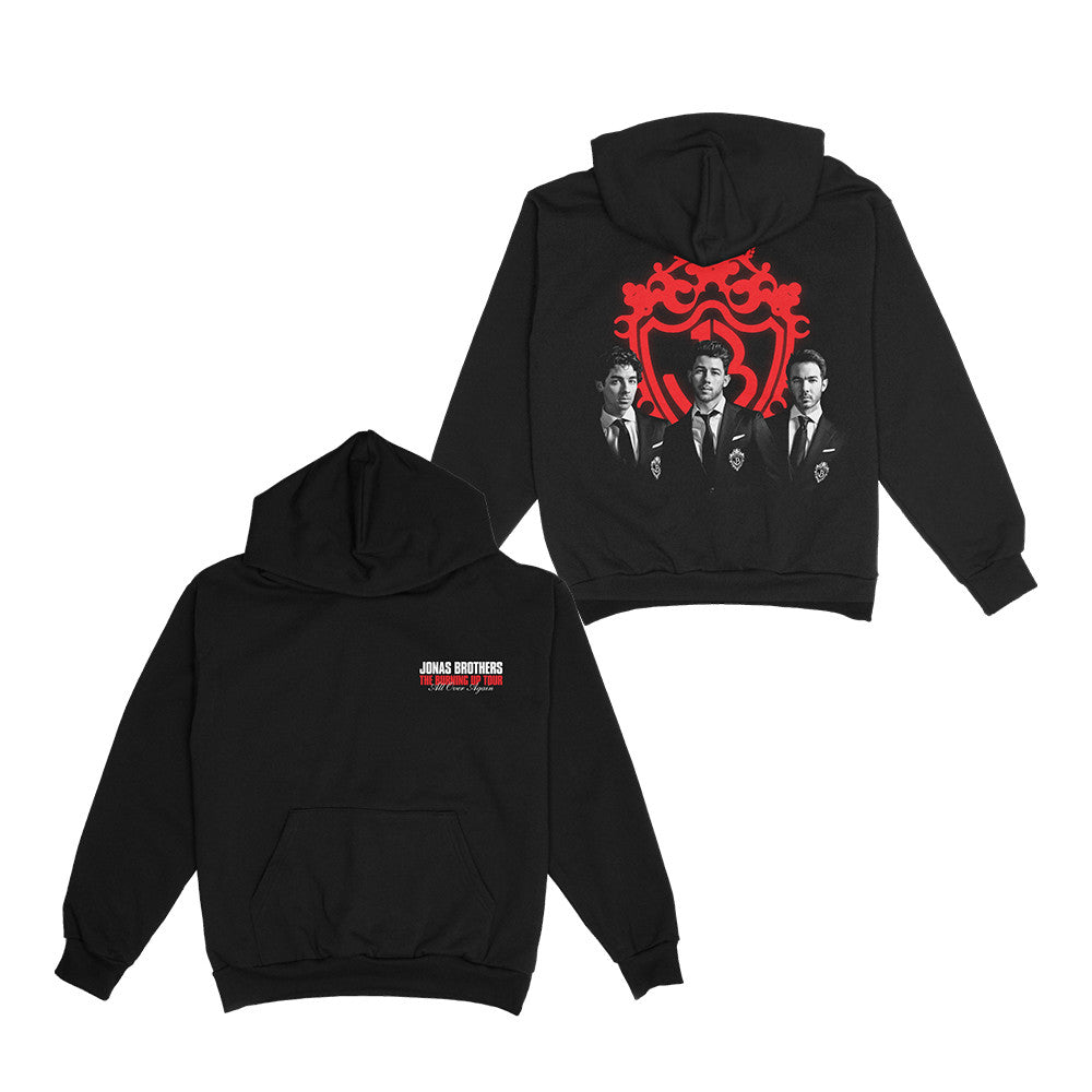 Jonas Brothers Merch Burning Up All Over Again Hoodie Best Gifts For Jonas Brothers Fans - Foxy23shop