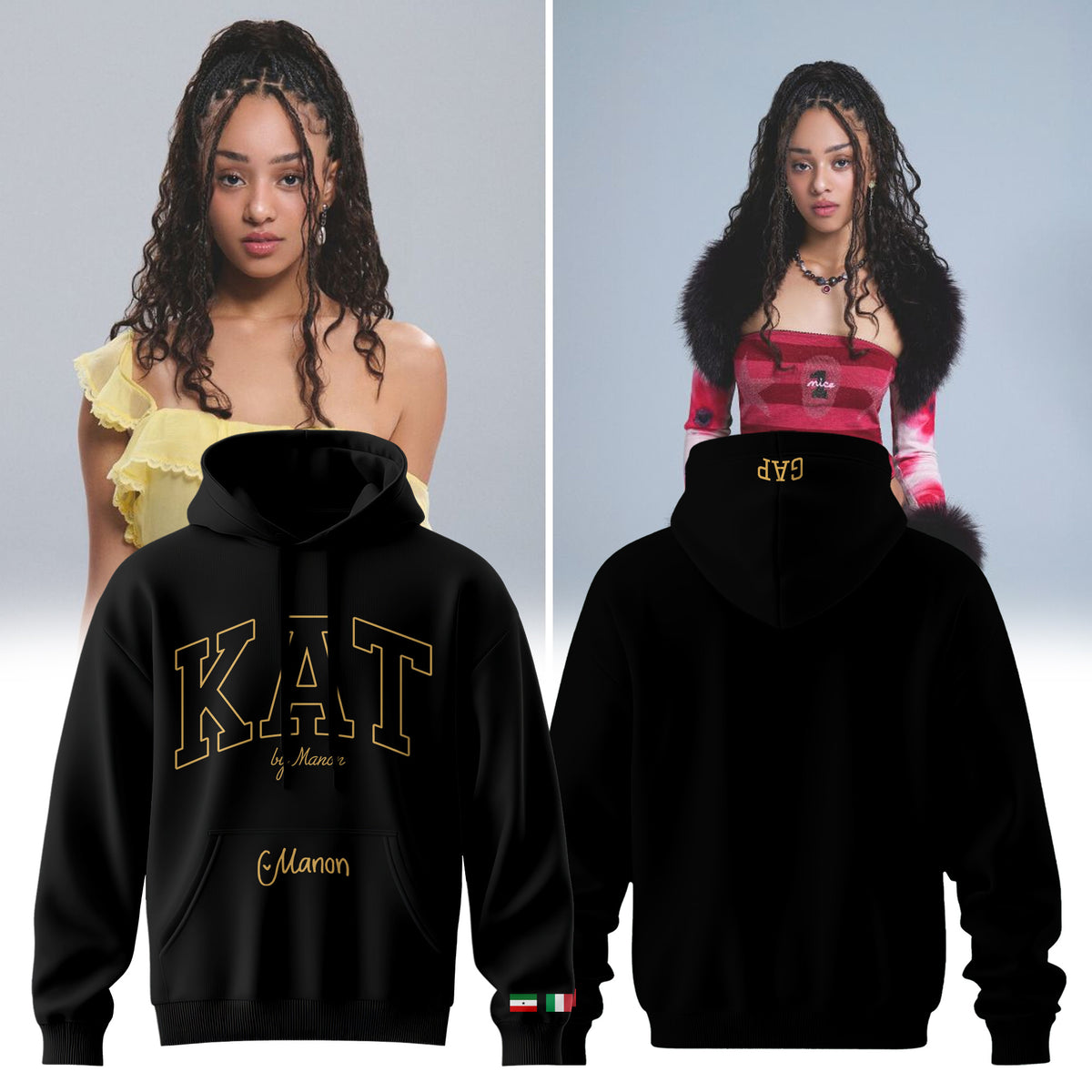 GAP X KATSEYE Manon Hoodie Katseye Hooded Sweatshirt Kpop Lover Presents - Foxy23shop