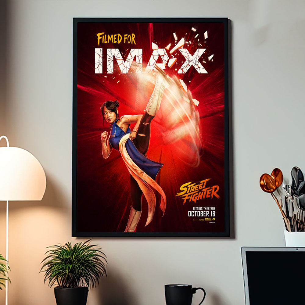 Street Fighter 2026 Movie Filmed For IMAX Chun Li Poster Best Wall Decor Gifts For Fans - Foxy23shop