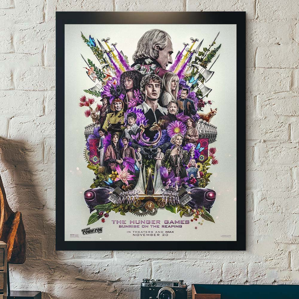 The Hunger Games Sunrise On The Reaping New York Comic Con 2026 Poster The Hunger Games Merch Gamers Gifts - Foxy23shop