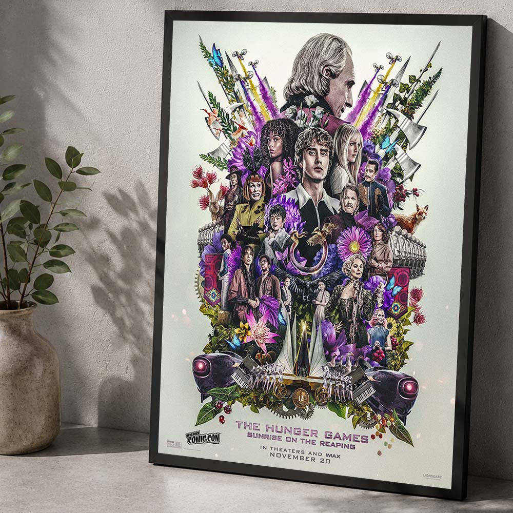 The Hunger Games Sunrise On The Reaping Poster Best Wall Decor Gifts For Gamers - Foxy23shop