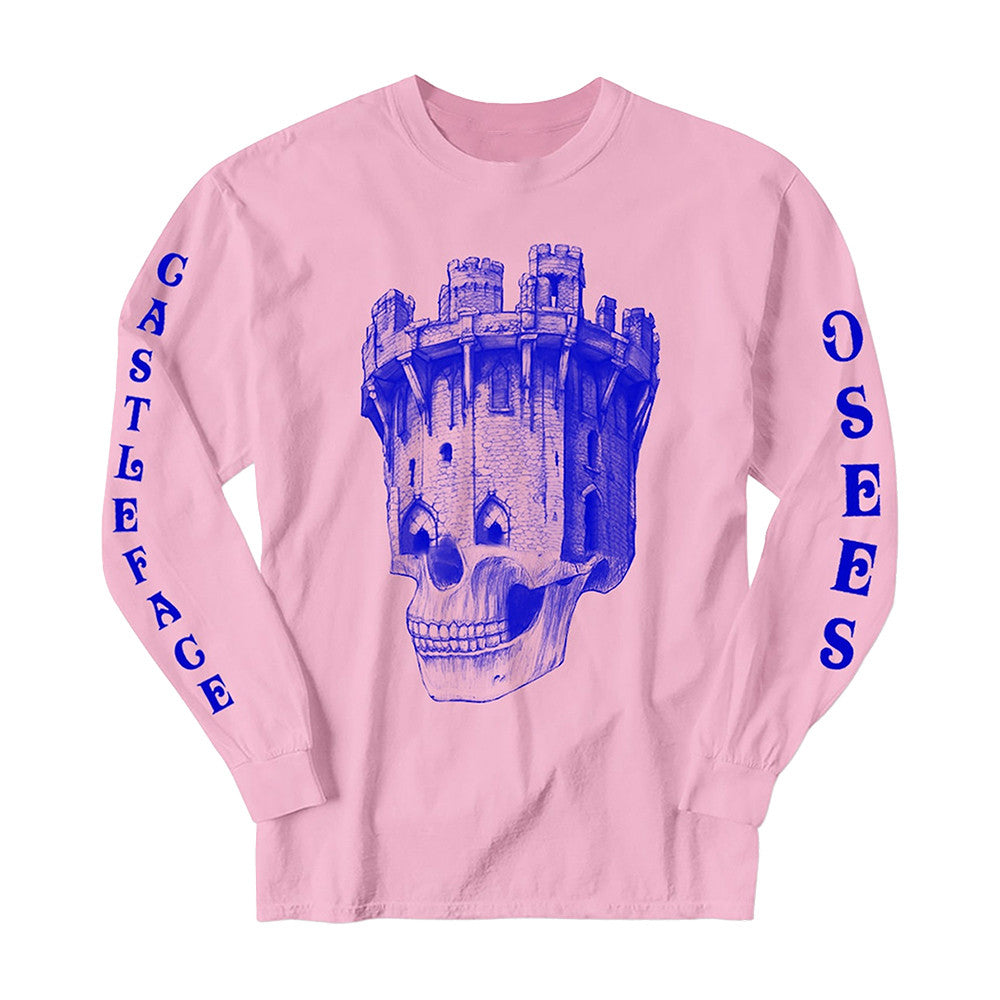 Osees Merch Castleskull Long Sleeve Shirt Osees Apparel Best Gifts For Rock Fans - Foxy23shop