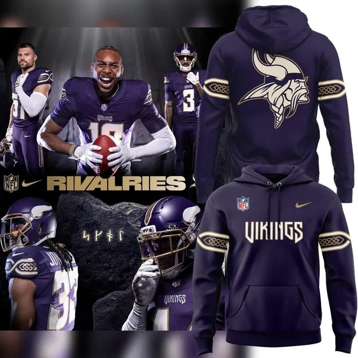Minnesota Vikings 2026 Football Hoodie 2026 Vikings Apparel Gifts For Skol Nation - Foxy23shop