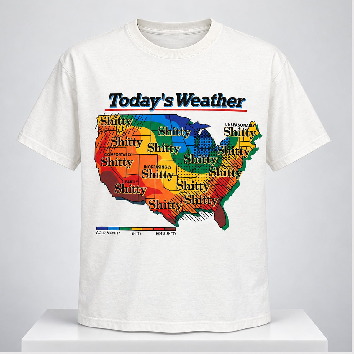 Alexander Skarsgard Todays Weather Shitty T-Shirt Gifts For Alexander Skarsgard Fans - Foxy23shop