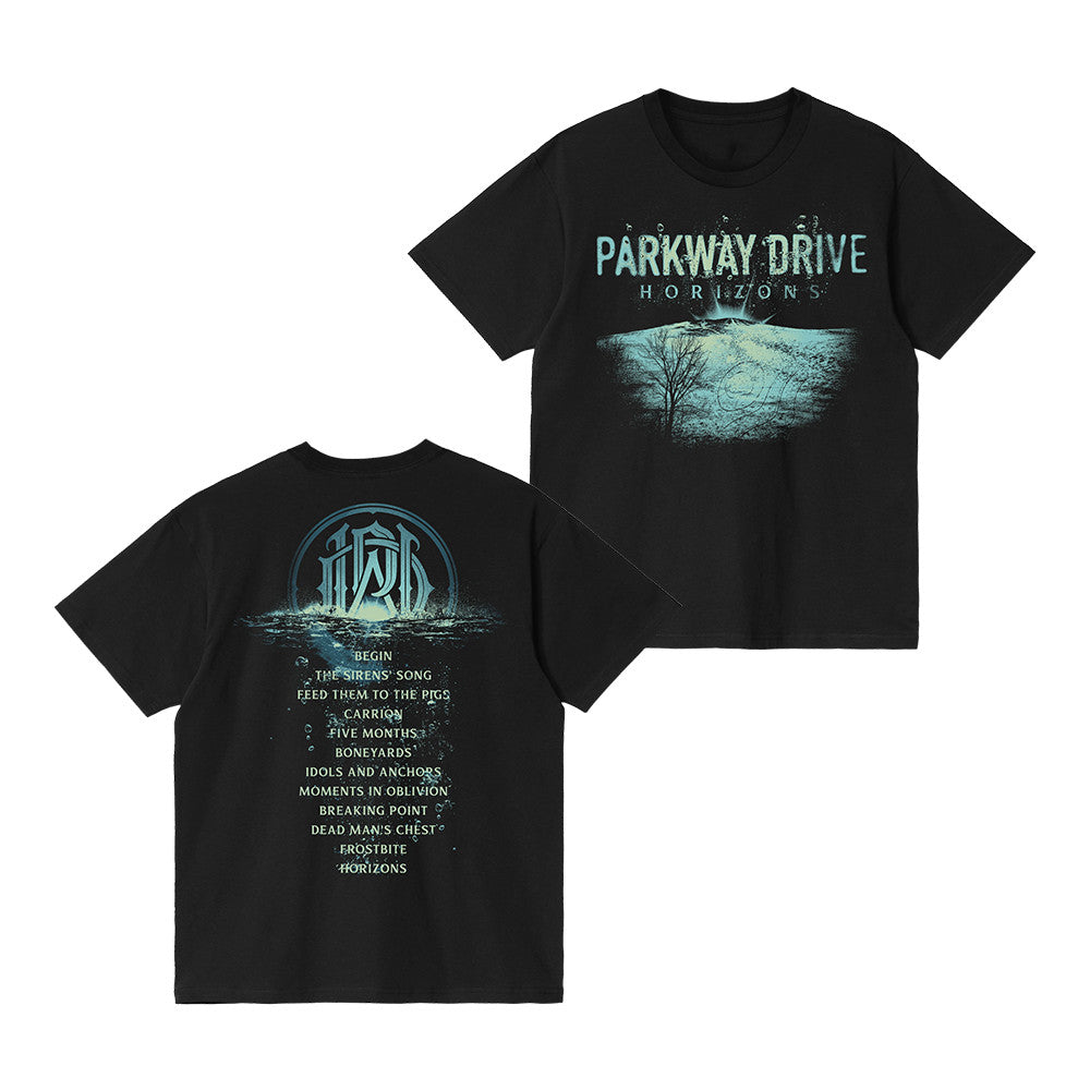 Parkway Drive Merch Horizons Tracklist T-Shirt Gifts Idea For Parkway Drive Fans - Foxy23shop