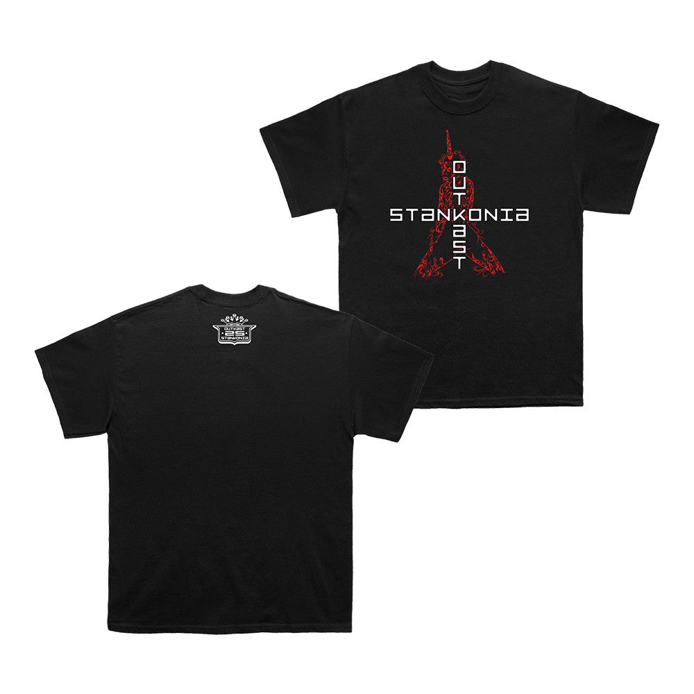 Outkast Merch Stankonia Cross Black T-Shirt Best Presents For Outkast Lovers - Foxy23shop