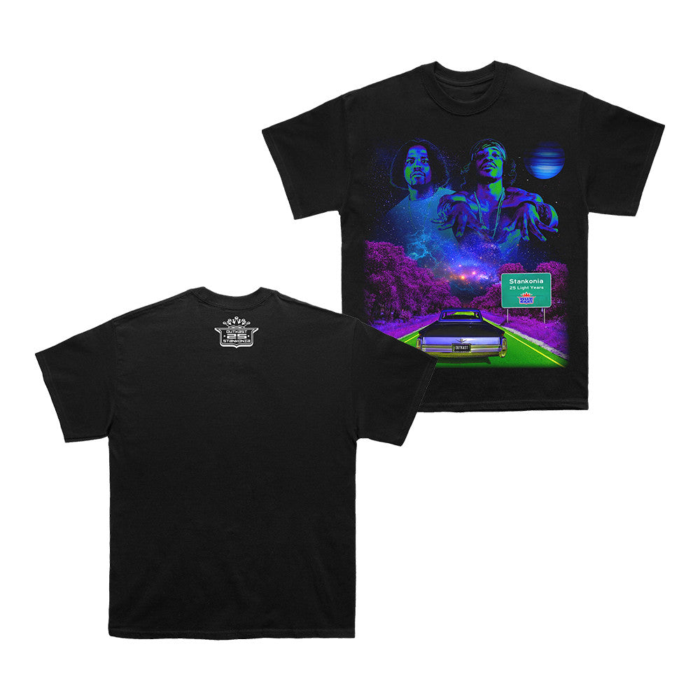 Outkast Merch Stankonia Highway T-Shirt Unique Gifts For Outkast Lovers - Foxy23shop