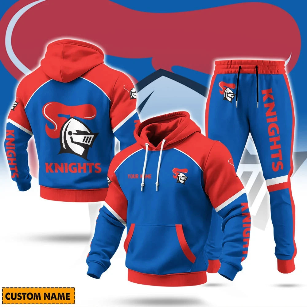 Custom Newcastle Knights Hoodie Set Newcastle Knights Team Clothing Gift For Fans - Foxy23shop