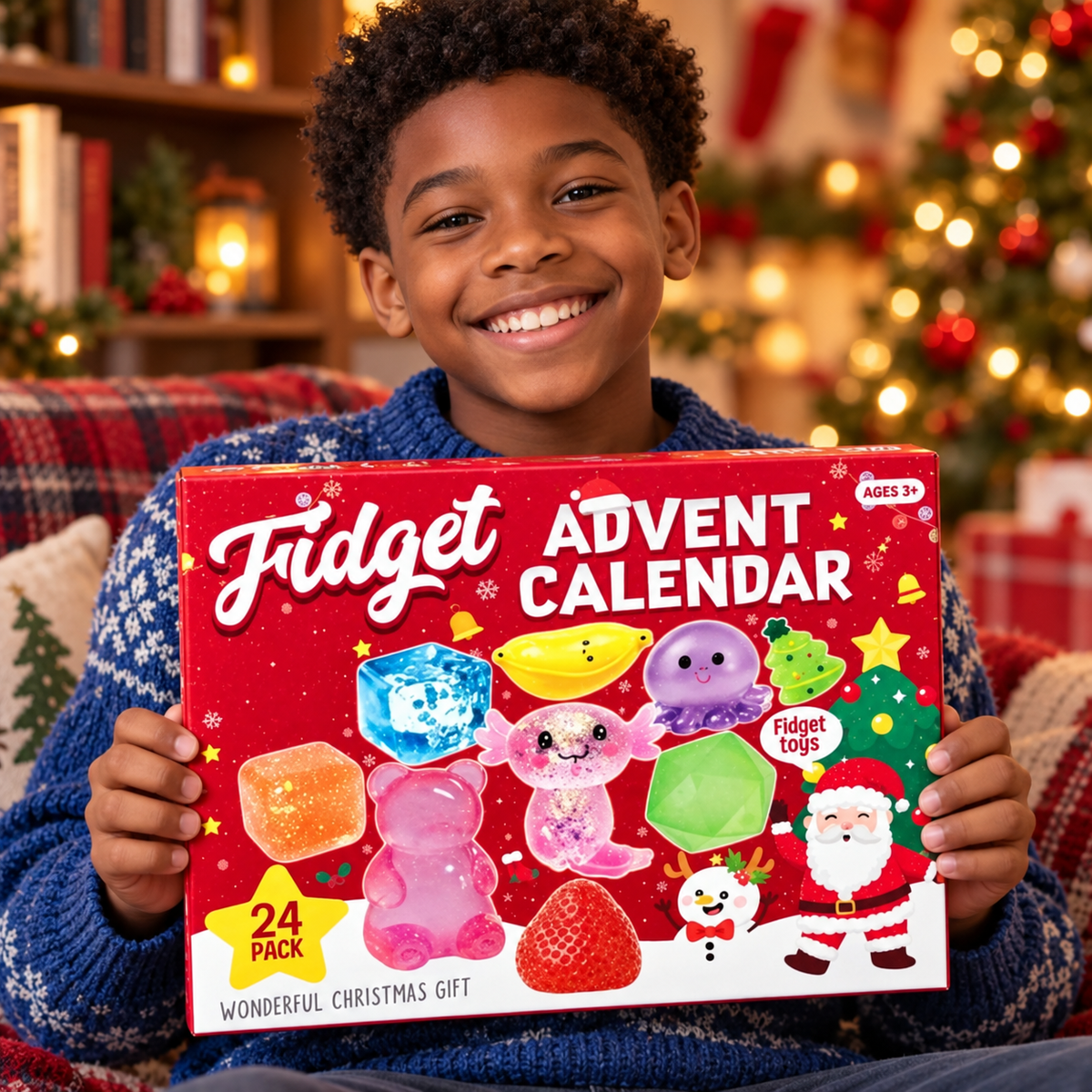 Dumpling Squishy Advent Calendar 2026 Xmas Advent Calendar Christmas Gifts Idea - Foxy23shop