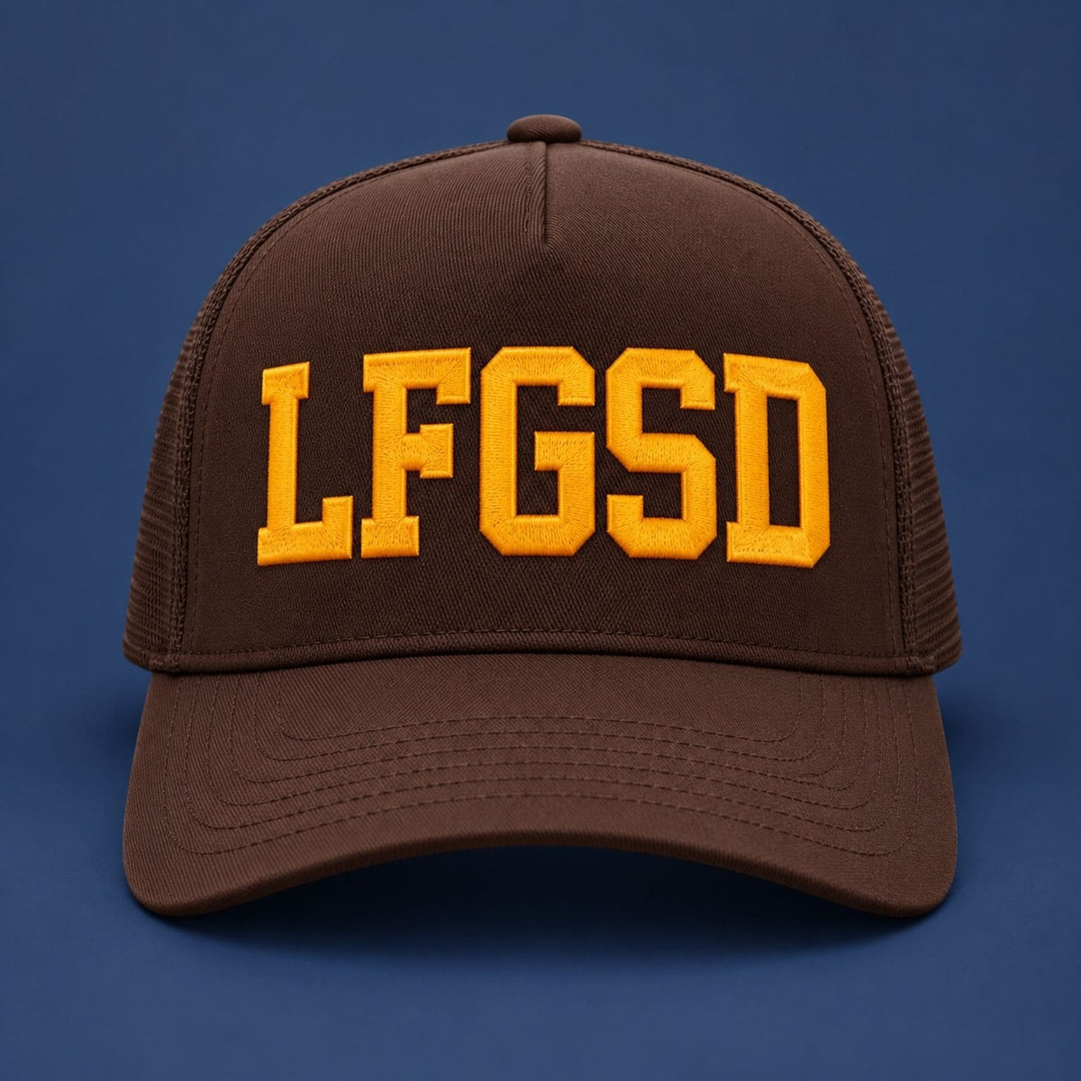 San Diego Padres LFGSD Trucker Hat San Diego Padres Merch Baseball Fan Gear - Foxy23shop