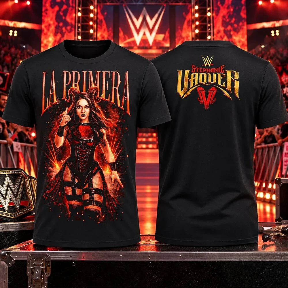 WWE Stephanie Vaquer La Primera Shirt WWE Clothing Gifts For Fans - Foxy23shop