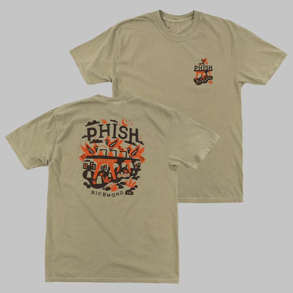 Phish Dry Goods Richmond Virginia 2026 Event T-Shirt Gifts For Phish Fans - Foxy23shop