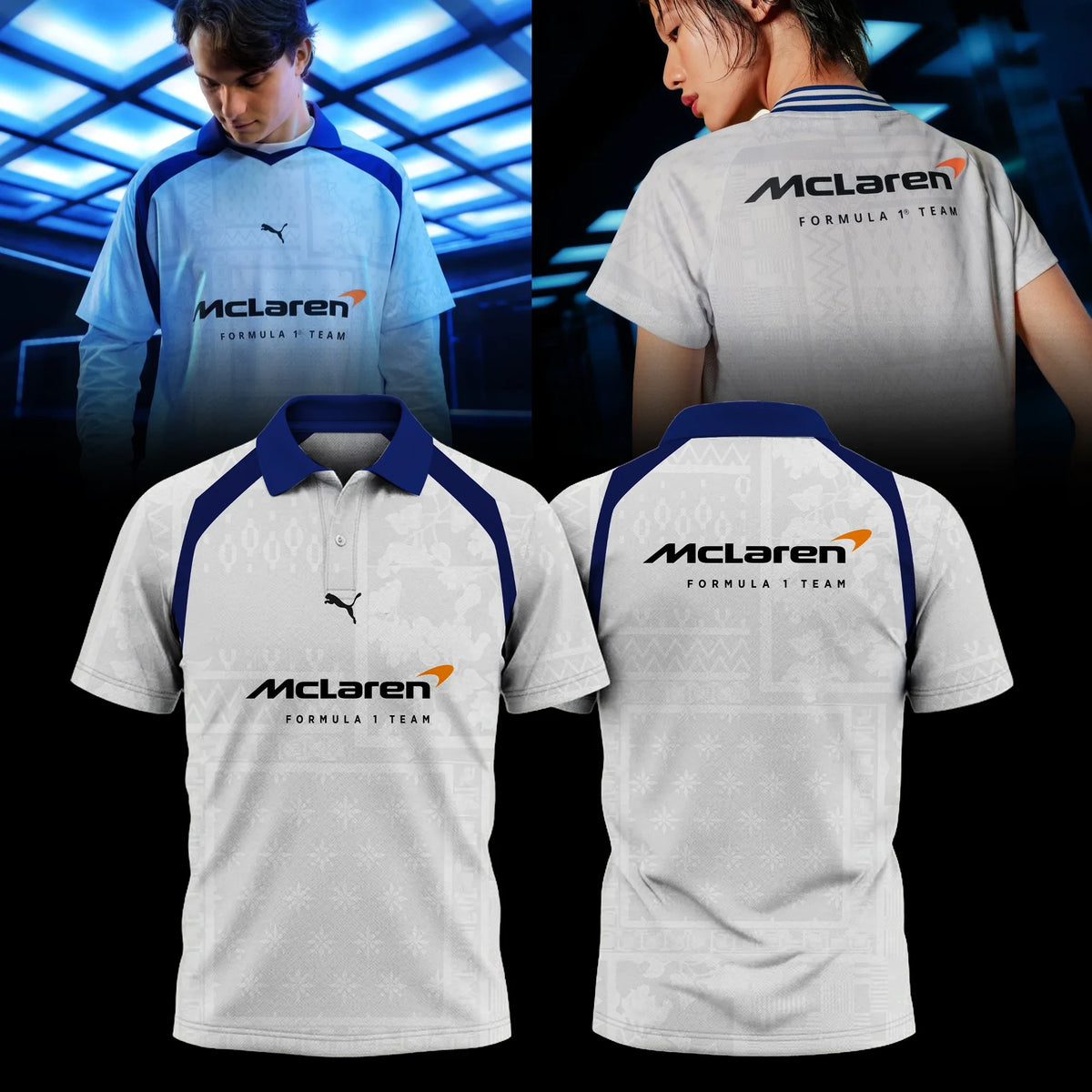 McLaren Mastercard F1 Team 2026 Polo Shirt Lando Norris Clothes Best Fan Gifts - Foxy23shop