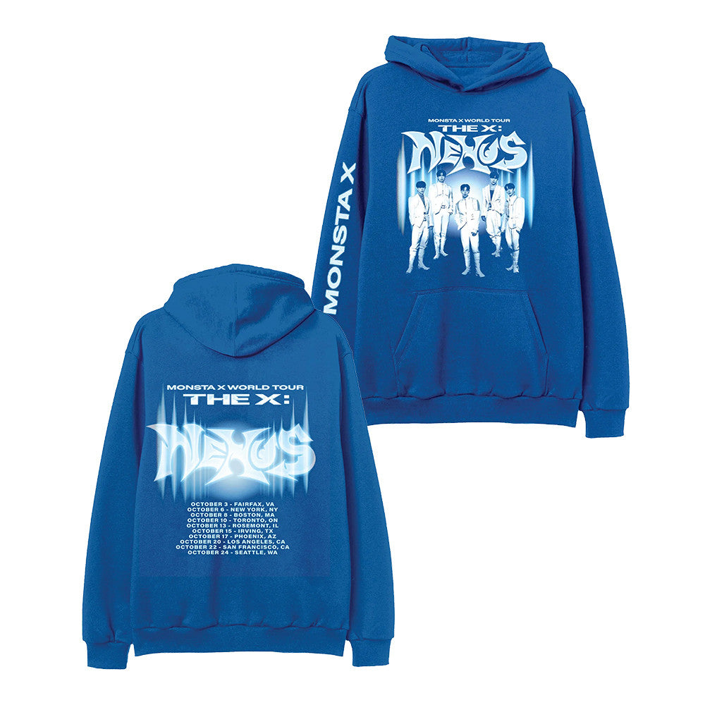 Monsta X World Tour Zip Hoodie Monsta X Merch Music Apparel Gift For Fans and Collectors - Foxy23shop