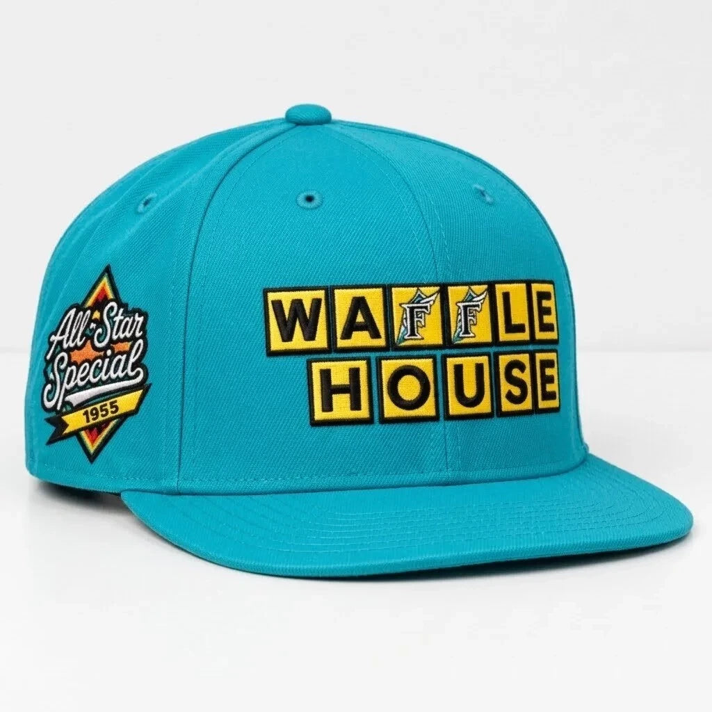 Miami Marlins Merch All Star Special Waffle House 1993 Hat Marlins Baseball Cap Gifts Ideas - Foxy23shop