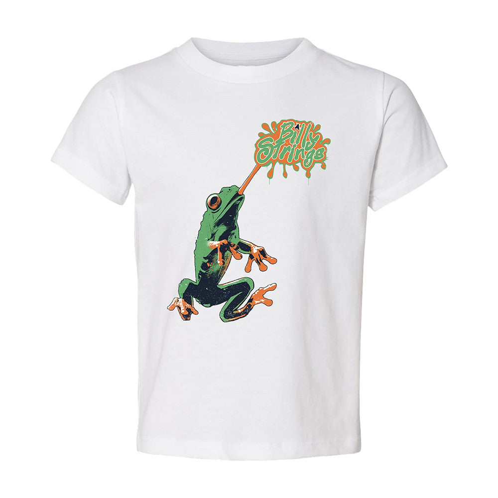 Frog Splatter Toddler T-Shirt Billy Strings Graphic Apparel Gift For Music Fans - Foxy23shop