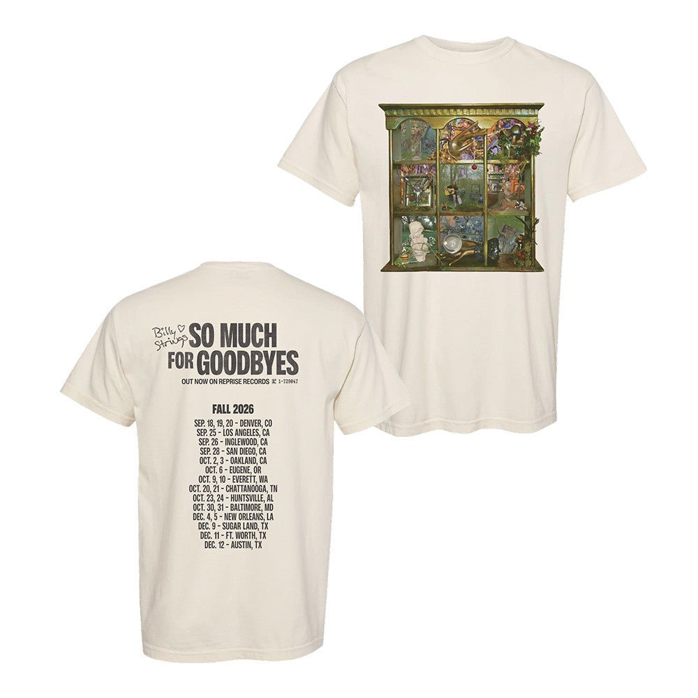 So Much For Goodbyes T-Shirt Billy Strings Unisex Apparel Gift For Bluegrass Lovers - Foxy23shop