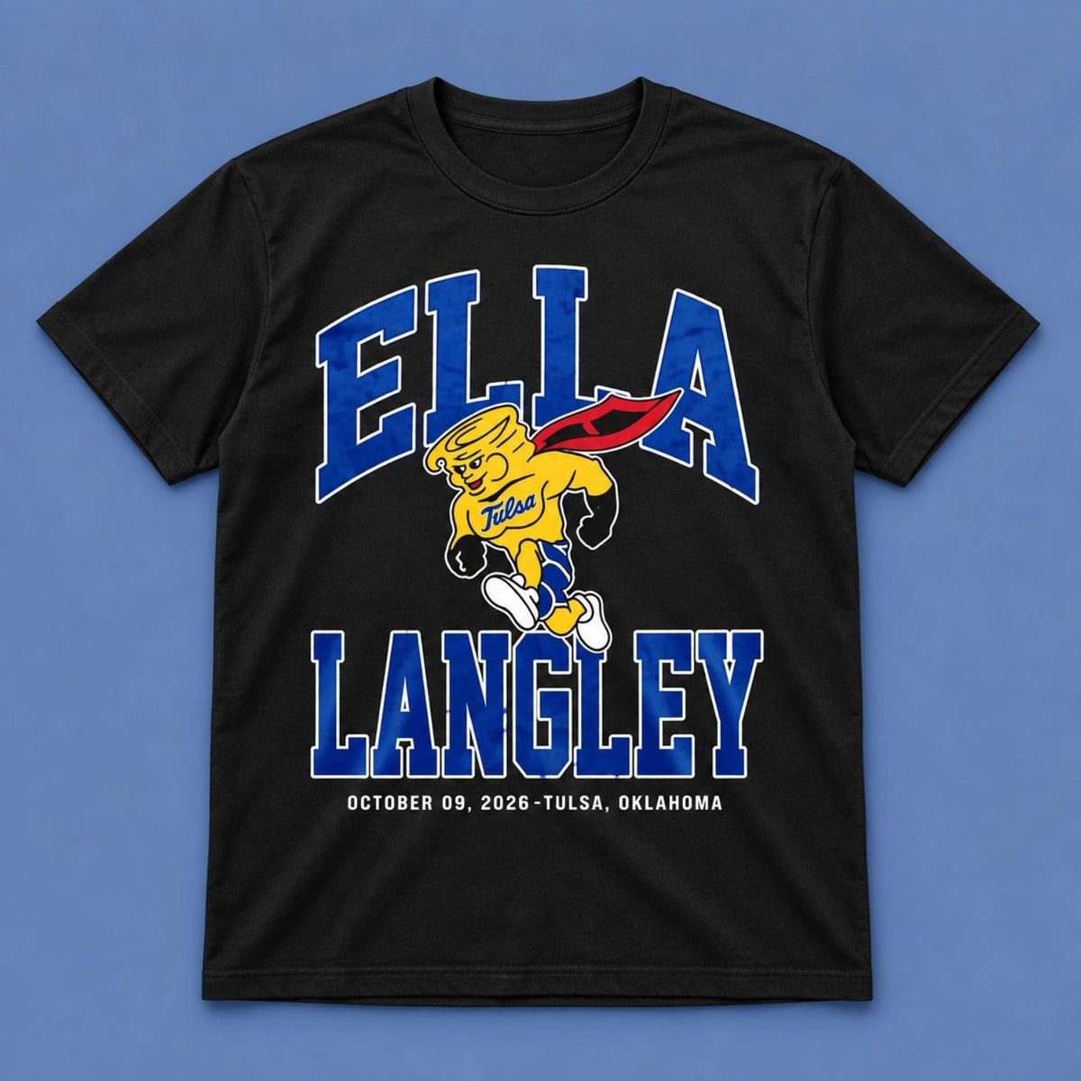 Ella Langley Oklahoma Tulsa 2026 T-Shirt Ella Langley Merch Unique Gifts For Fans - Foxy23shop