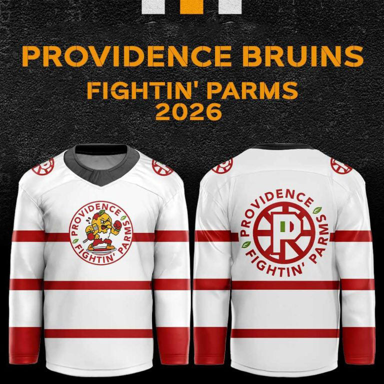 Providence Bruins 2026 Fightin Parms Jersey Providence Bruins Merch Hockey Lover Gifts - Foxy23shop