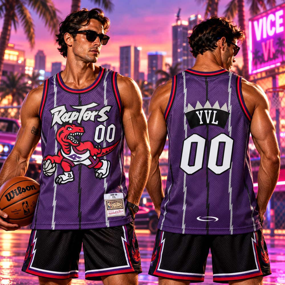Custom Playboi Carti X Mitchell Ness Merch NBA Toronto Raptors 1998 Jersey Gifts For Raptors Fans - Foxy23shop