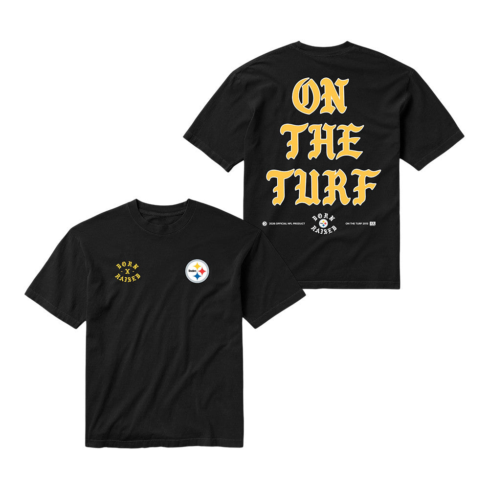 On The Furf T-Shirt Born X Raised Football Apparel Gift For Streetwear Lovers - Foxy23shop