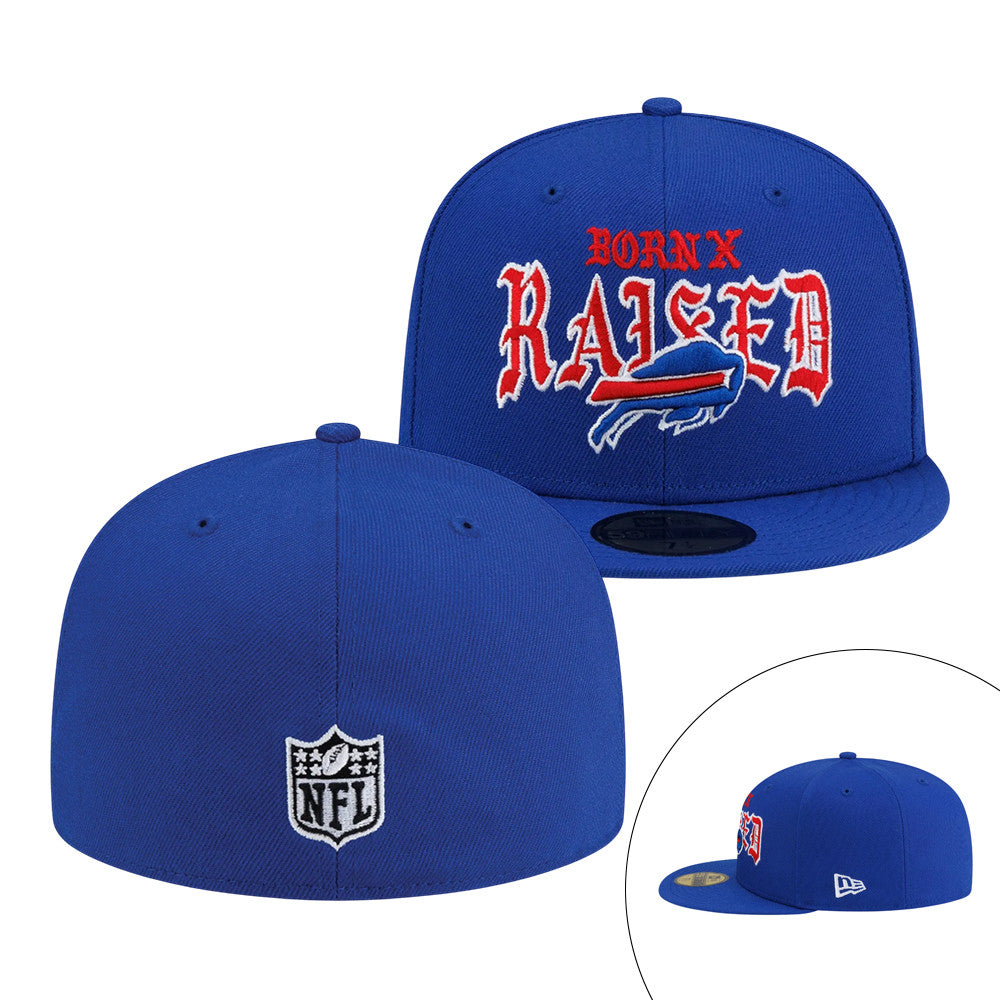 Bills BXR Snapback Hat Born X Raised Football Special Gift For Game Day Lovers - Foxy23shop