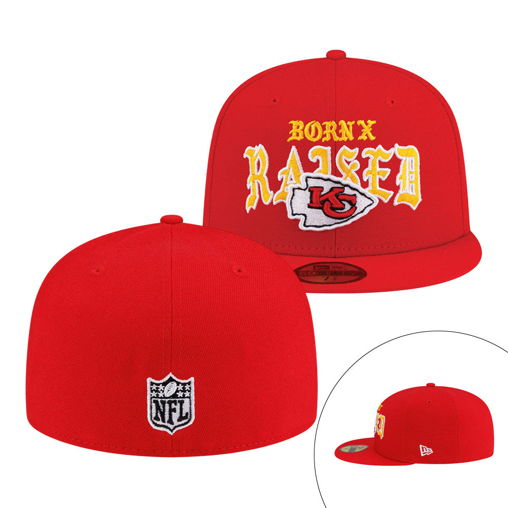 Chiefs BXR Kansas City Snapback Hat Born X Raised Game Day Special Gift For NFL Fans - Foxy23shop