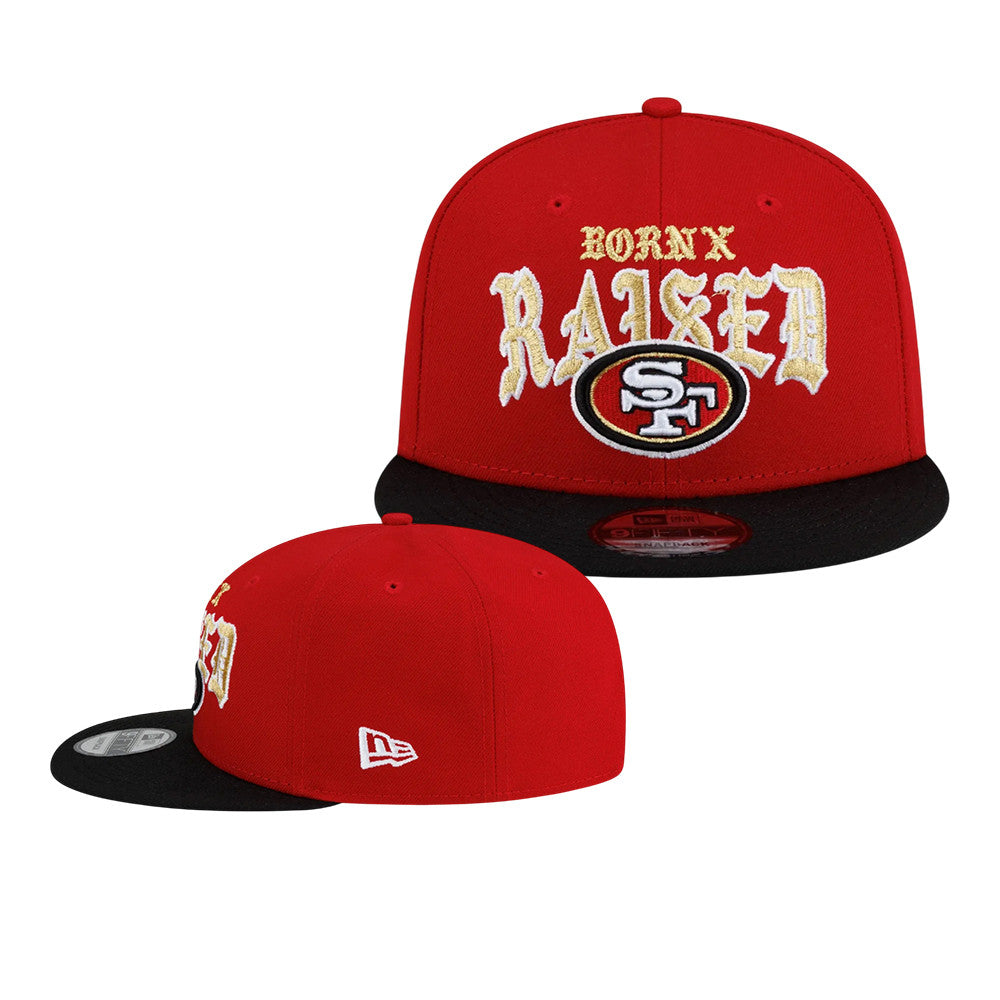 Born X Raised 49Ers Old English Snapback Born X Raised NFL Special Gift For Fans - Foxy23shop