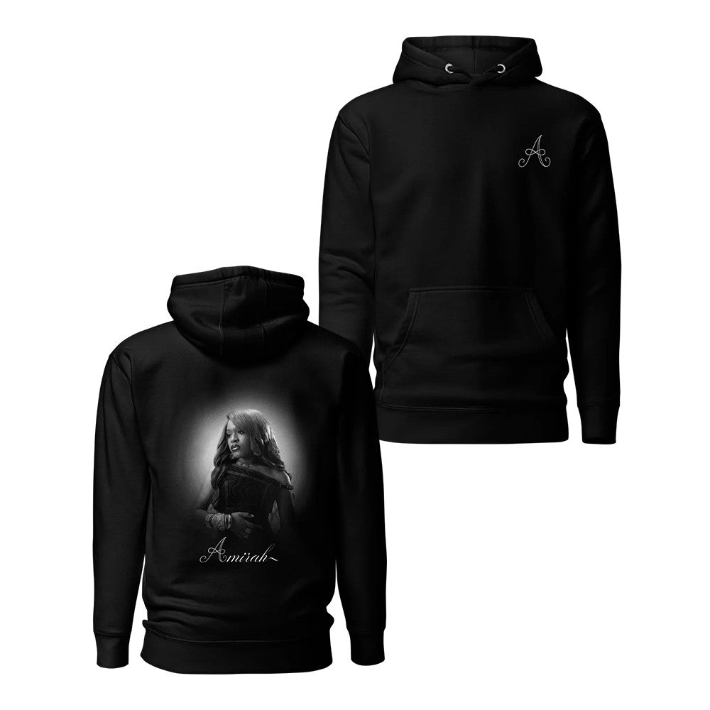 Amirah Portrait Hoodie Interscope Apparel Special Gift For Hip Hop Fans - Foxy23shop