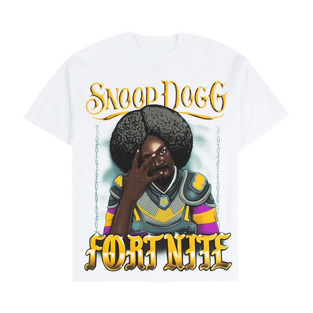Fortnite X Snoop Dogg T-Shirt Interscope Clothing Special Gift For Rap Fans - Foxy23shop