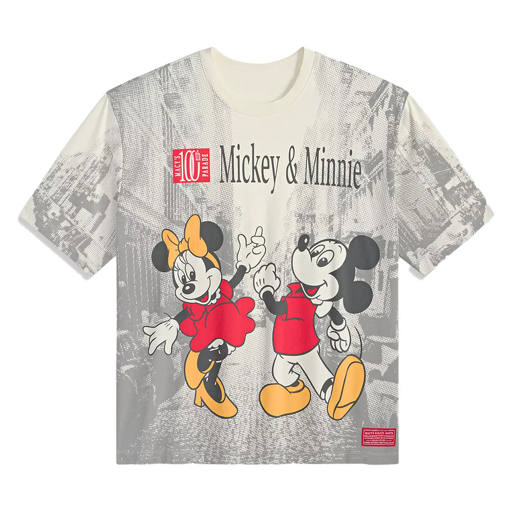 Disney x Macy's Merch 100th Thanksgiving Day Parade T-Shirt Mickey And Minnie Shirt - Foxy23shop