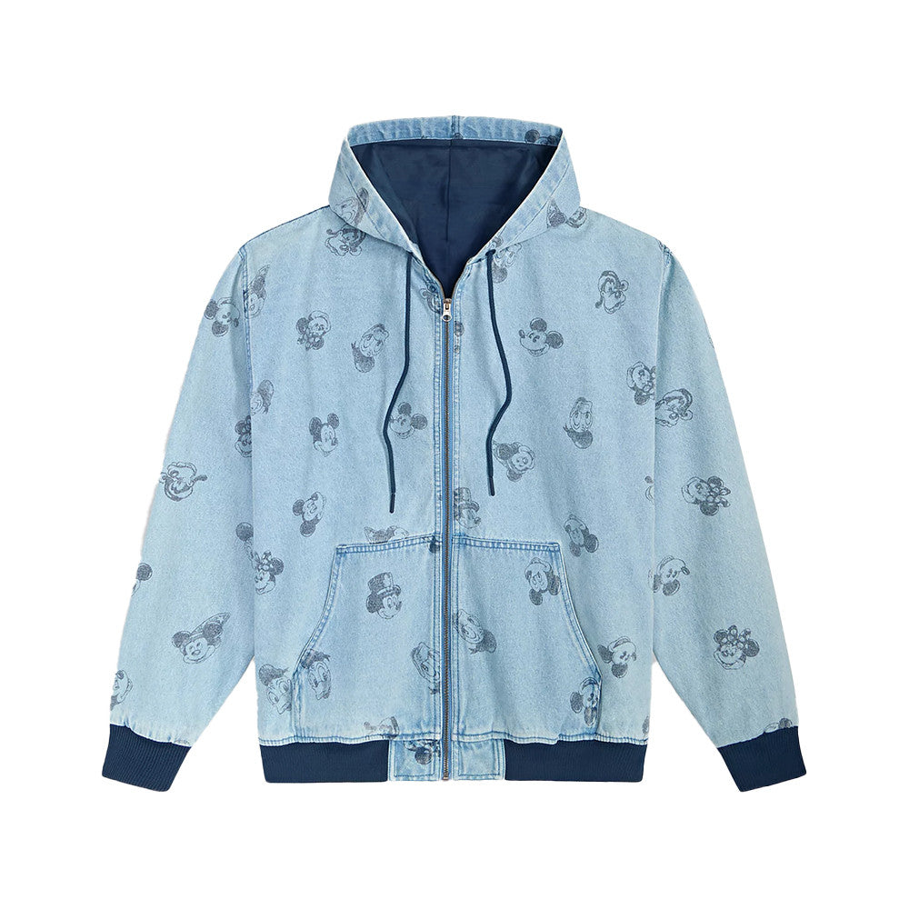 Disney x Macy's Merch Mickey And Friends Zip Hoodie Disney Apparel Gifts For Fans - Foxy23shop